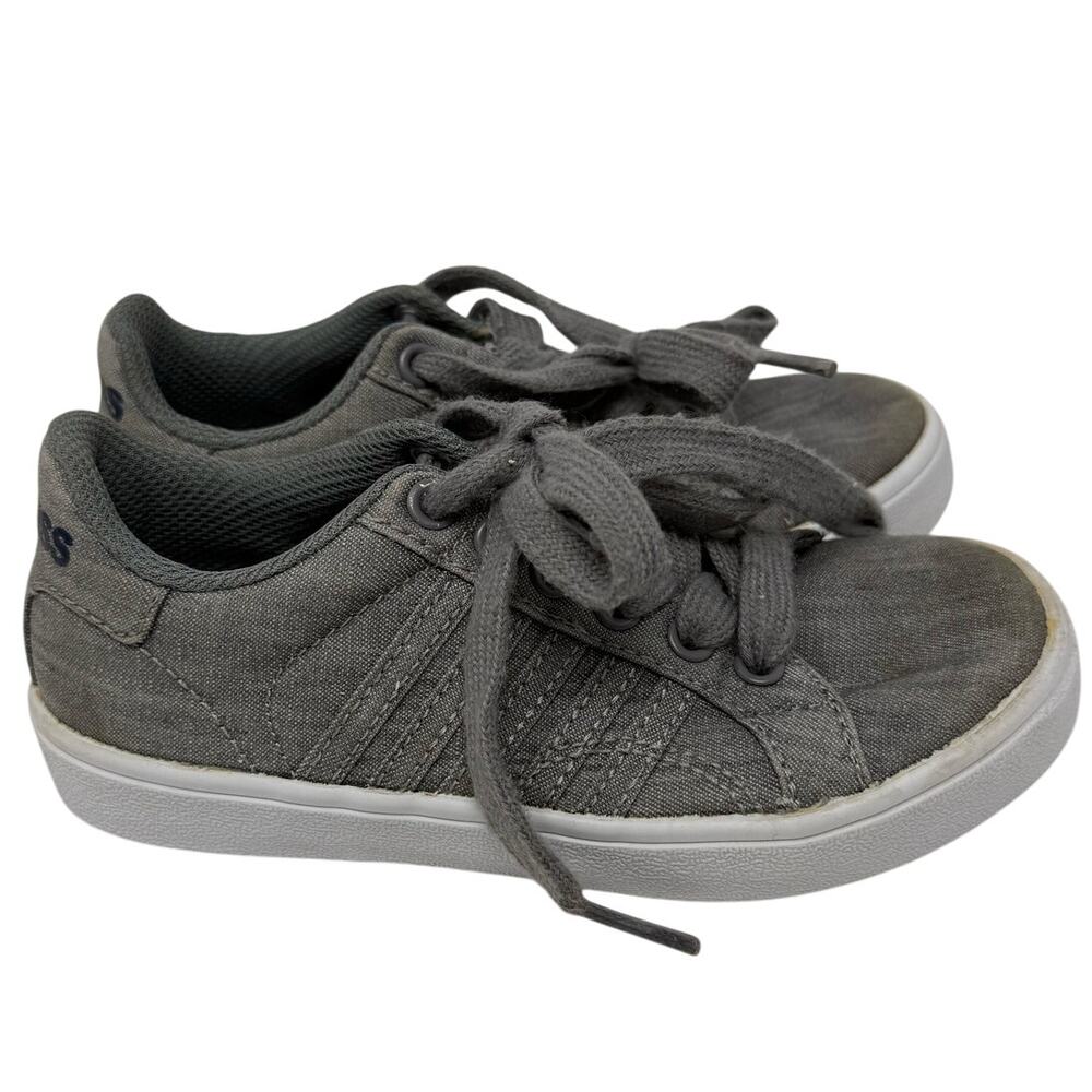 K-Swiss Toddler 10.5 Grey Classic Denim Sneakers Casual Low Top Shoes